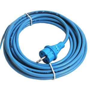 Vervangingssnoer 5mtr 2x1,5 Blauw