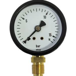 Manometer 50mm 0-16 bar 1/4